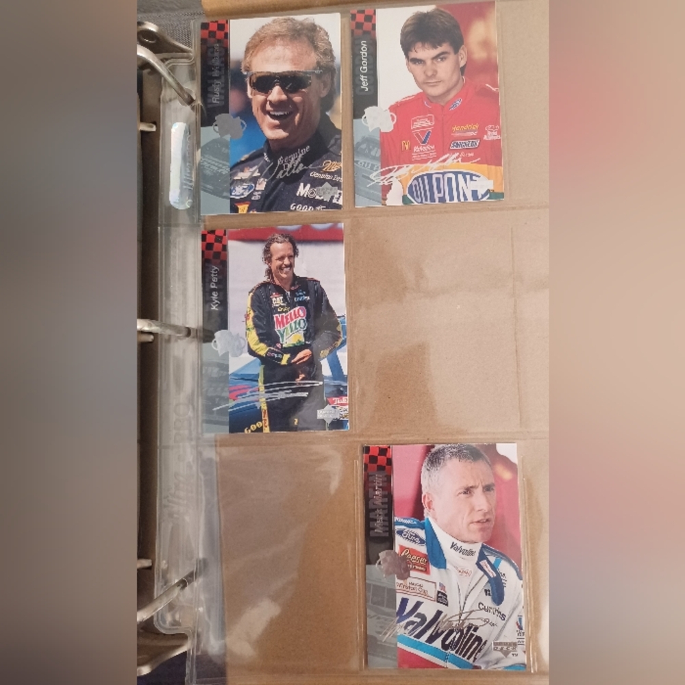 1994 Upper Deck NASCAR Card Lot – Partial Set